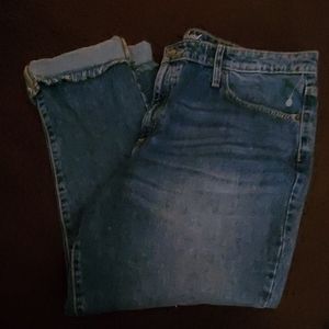 Never worn high rise jeans!